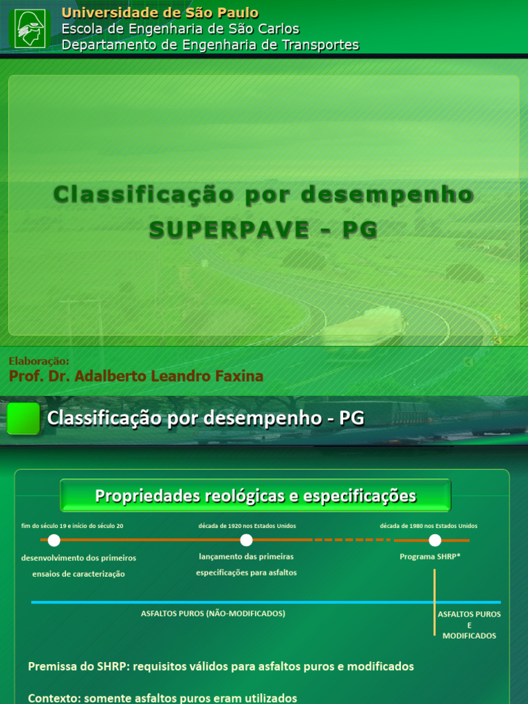 Classificação PG de Asfaltos Superpave | PDF | Fadiga (Engenharia ...