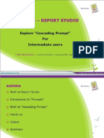 Cascading Prompt in Report Studio
