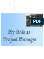 Project Manager - Roles and Responsibilities