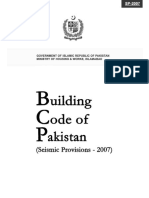 BCP SP 2007 - Pakistan Building Code 2007