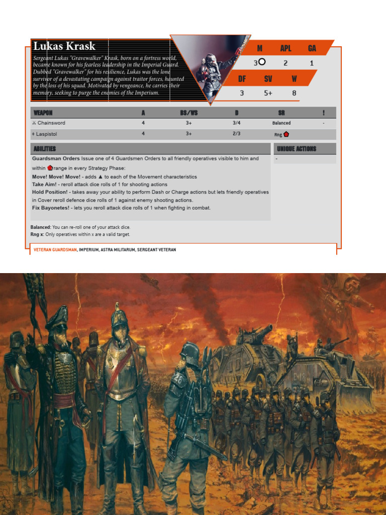 Veteran Guardsmen Datacards | PDF | Sniper | Military Science