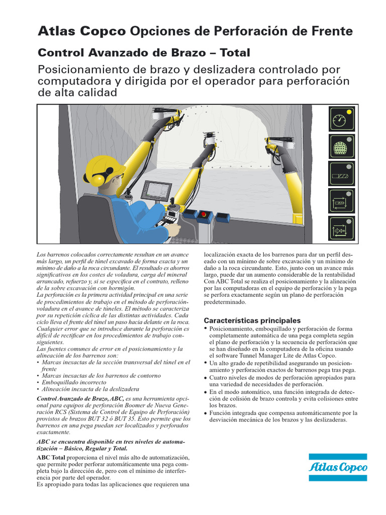 Perforación Eficiente con Control ABC Total | PDF | Perforación | Túnel