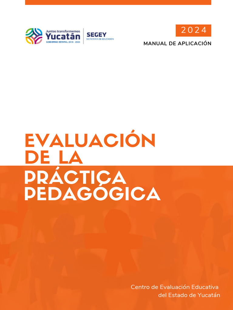 Manual de Evaluación Pedagógica 2024 | PDF | Evaluación | Enseñando