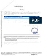 Certifica: Fecha Concepto Importe