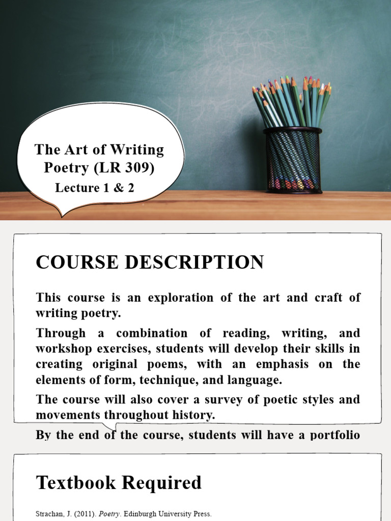 Mastering Poetry: Techniques & Forms | PDF | Poetry | Metre (Poetry)