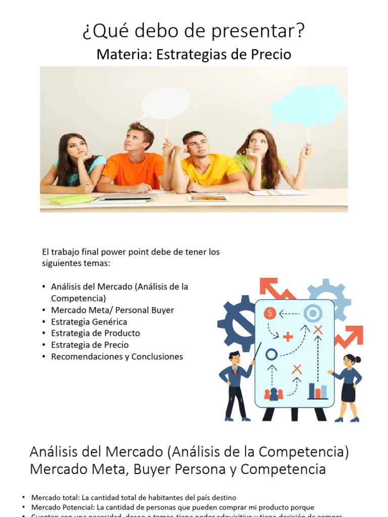Qué Debo de Presentar Precio | PDF