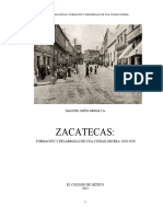 MANUEL MIÑO GRIJALVA-Zacatecas..Formación y Desarrollo de Una Ciudad Minera