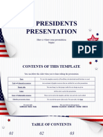 US Presidents Presentation by Slidesgo