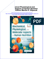 Full Ebook of Biochemical Physiological and Molecular Aspects of Human Nutrition 4Th Ed 4Th Edition Martha H Stipanuk Online PDF All Chapter