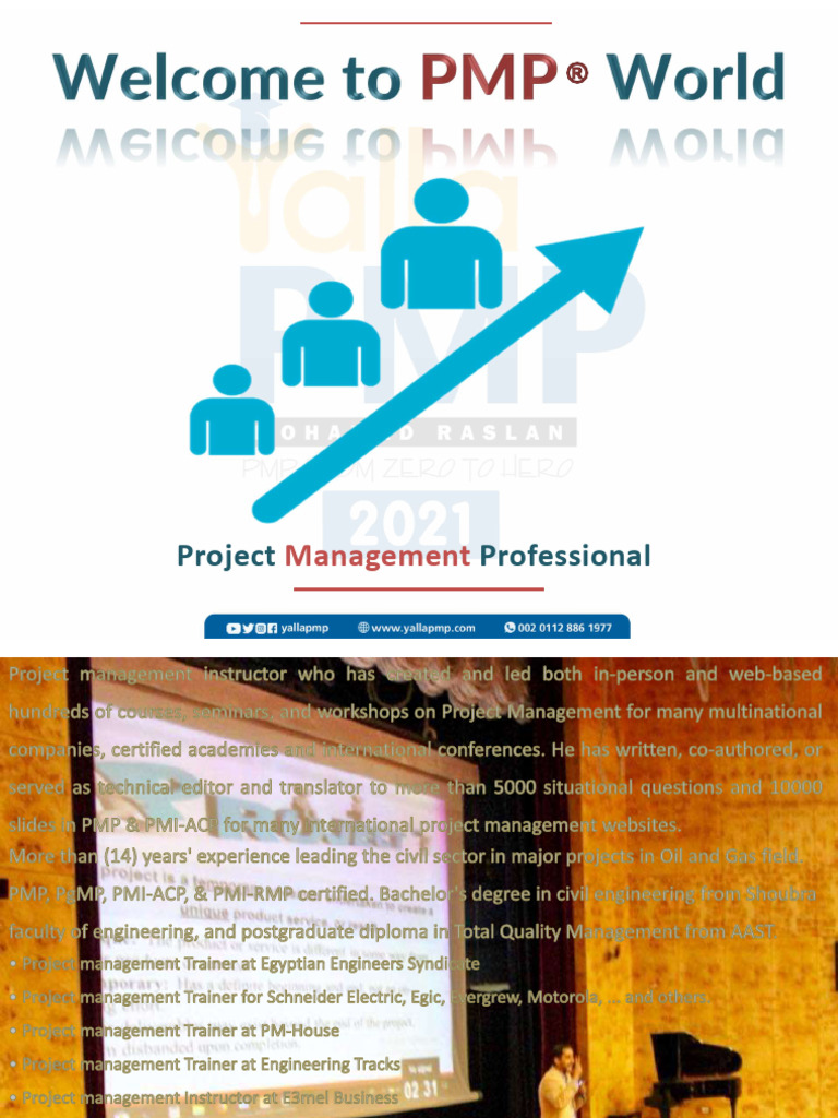 PMP Framework Eng.M.raslan | PDF | Project Management | Software ...