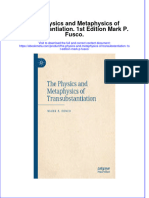 The Physics and Metaphysics of Transubstantiation 1St Edition Mark P Fusco Online Ebook Texxtbook Full Chapter PDF