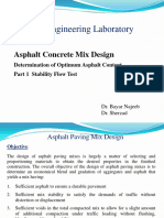 Marshall Method For Asphlat Mix Design