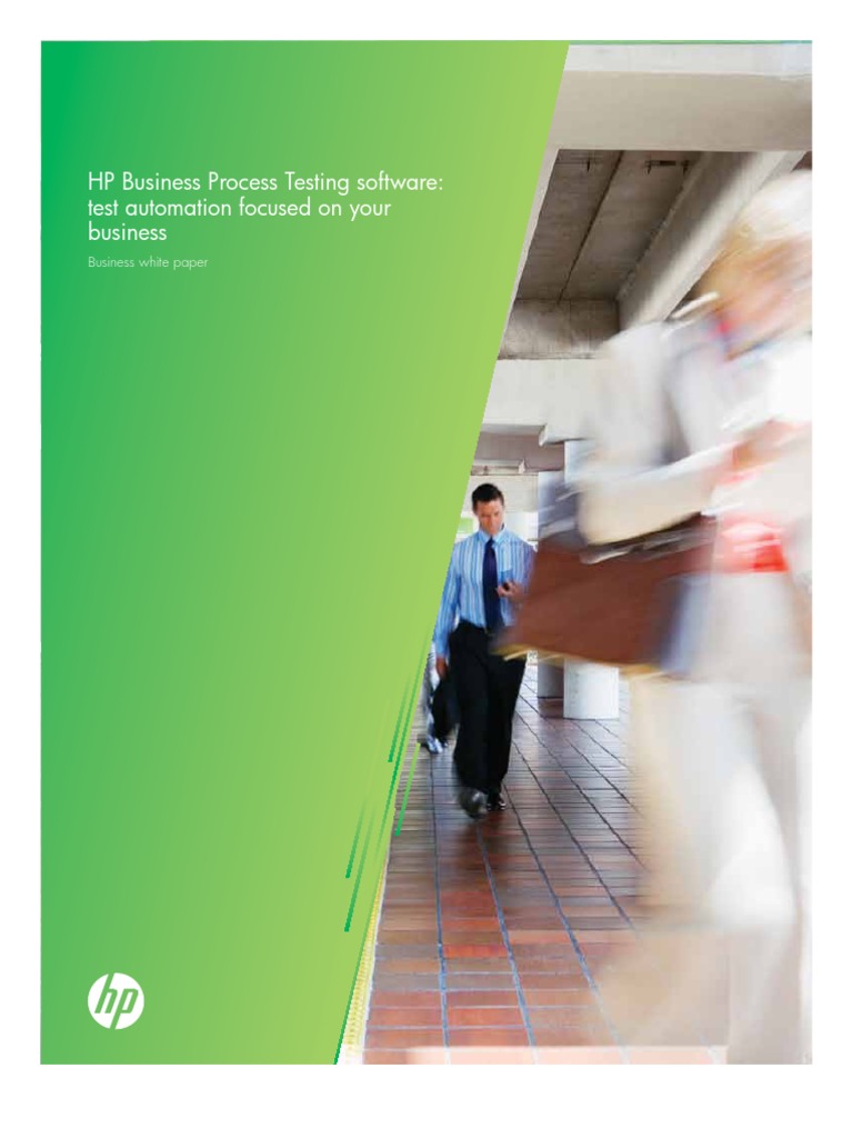 HP Business Process Testing Software: Test Automation Focused On Your ...