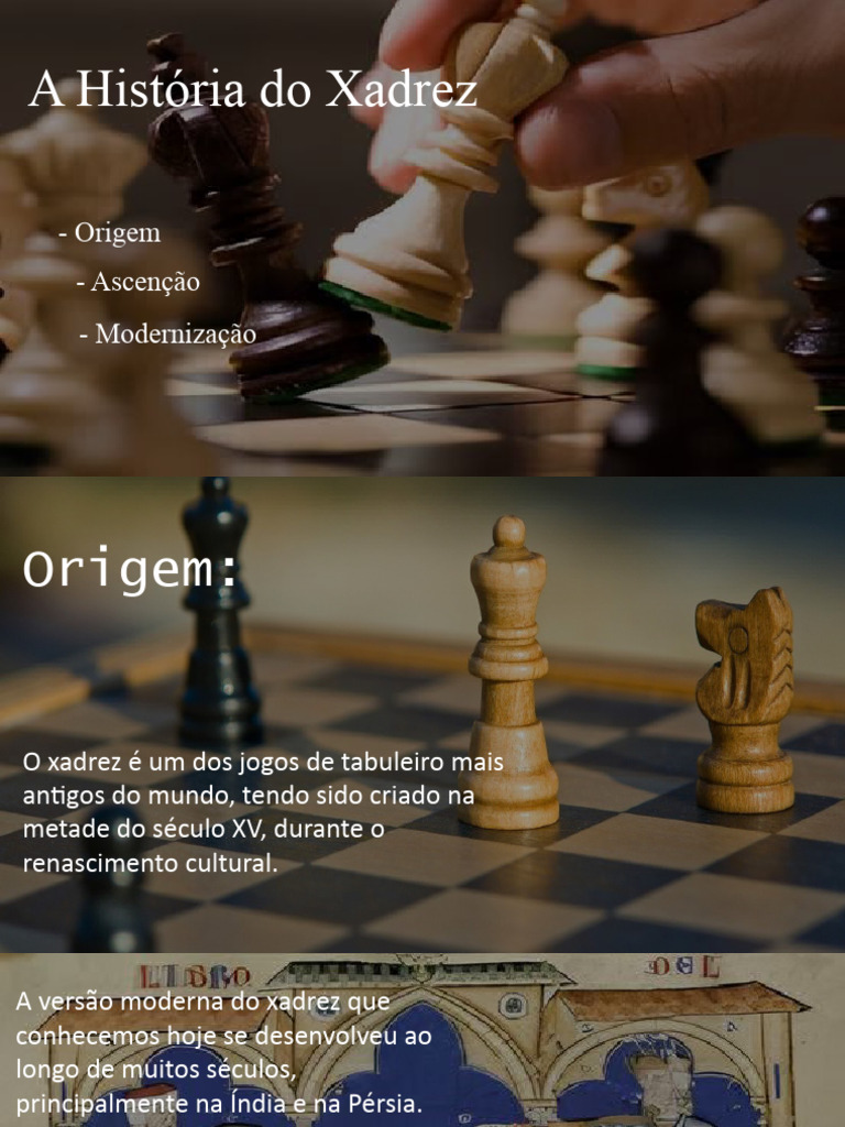 Evolução do Xadrez: Da Origem à Modernidade | PDF | História | Religião ...