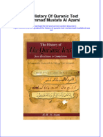 Download ebook The History Of Quranic Text Muhammad Mustafa Al Azami online pdf all chapter docx epub 