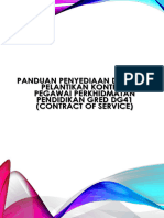 Panduan Penyediaan Dokumen PPP Kontrak Cos