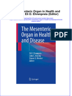 The Mesenteric Organ in Health and Disease Eli D Ehrenpreis Editor Online Ebook Texxtbook Full Chapter PDF