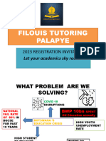 Filouis Tutoring Palapye Marketing Presentation 2022