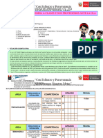 Unidad Cero y Evaluación Diagnostica 2do - Ciclo III