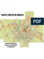 Mappa Degrado a Modena