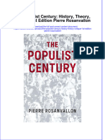 Ebook The Populist Century History Theory Critique 1St Edition Pierre Rosanvallon Online PDF All Chapter