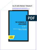 The Sermons of John Donne Volume 5 Online Ebook Texxtbook Full Chapter PDF