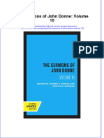 The Sermons of John Donne Volume 10 Online Ebook Texxtbook Full Chapter PDF
