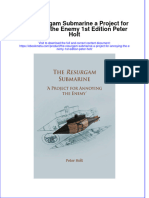Download The Resurgam Submarine A Project For Annoying The Enemy 1St Edition Peter Holt online ebook  texxtbook full chapter pdf 