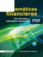 Matematicas Financieras Con Formulas 1ra Edición