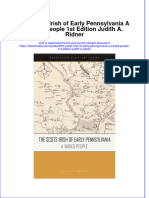 Download The Scots Irish Of Early Pennsylvania A Varied People 1St Edition Judith A Ridner online ebook  texxtbook full chapter pdf 