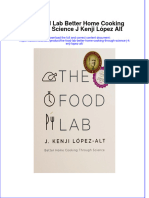 The Food Lab Better Home Cooking Through Science J Kenji Lopez Alt Online Ebook Texxtbook Full Chapter PDF
