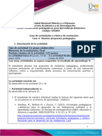 Guia de actividades y Rúbrica de evaluación - Fase 4 - Diseñar propuesta pedagógica