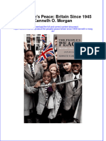 The Peoples Peace Britain Since 1945 Kenneth O Morgan Online Ebook Texxtbook Full Chapter PDF