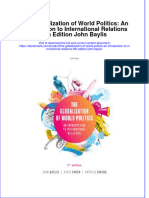 The Globalization of World Politics An Introduction To International Relations 9Th Edition John Baylis Online Ebook Texxtbook Full Chapter PDF