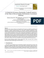 A Prediction Accuracy Practicality Tradeoff Analysis of 2016 Transportation