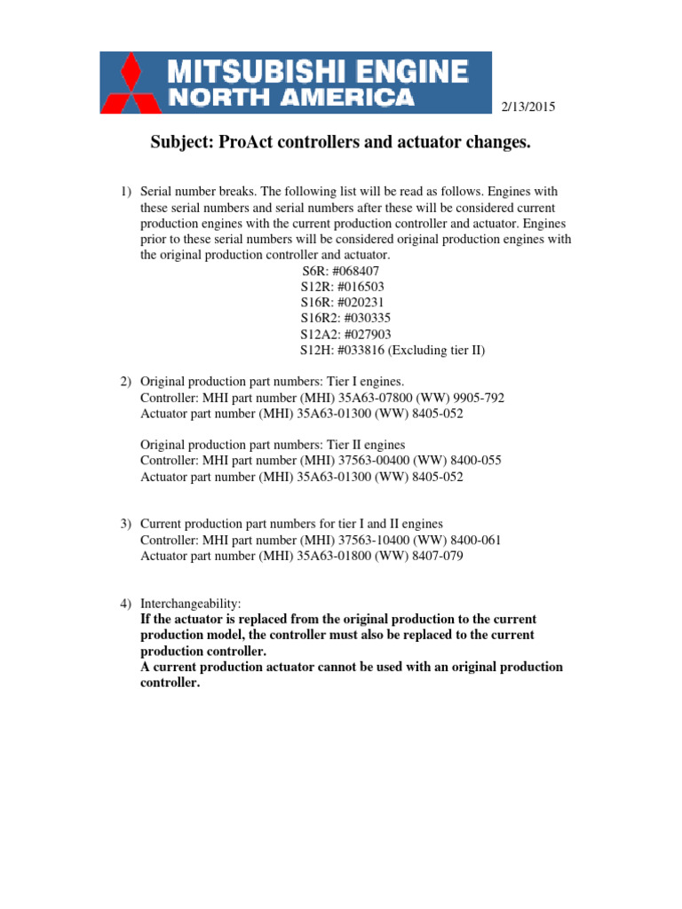 ProAct Controller and Actuator Updates | PDF | Home & Garden | Computers