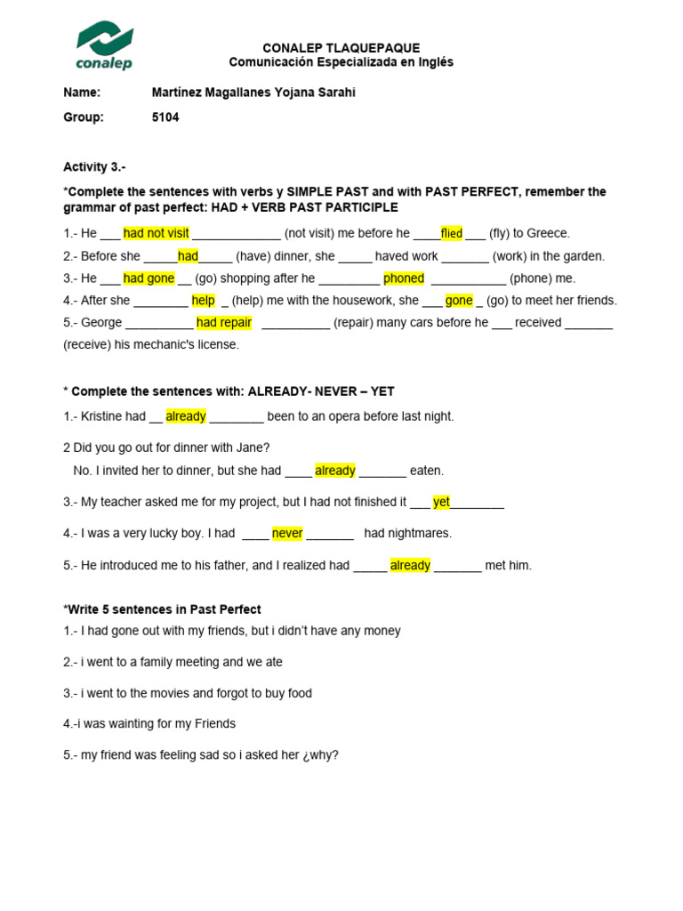 Activity 3 1.2 Martinez Magallanes 5104 | PDF | Language Arts & Discipline