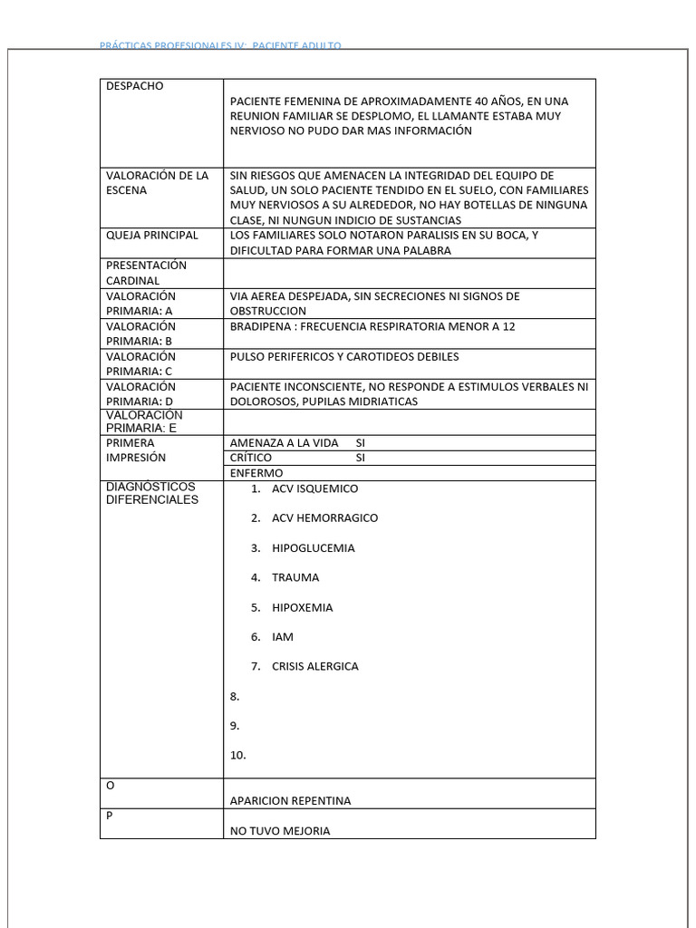 RUTA AMLS PARA COMPLETAR.docx PRACTICAS | PDF | Alergia | Ciencias de ...