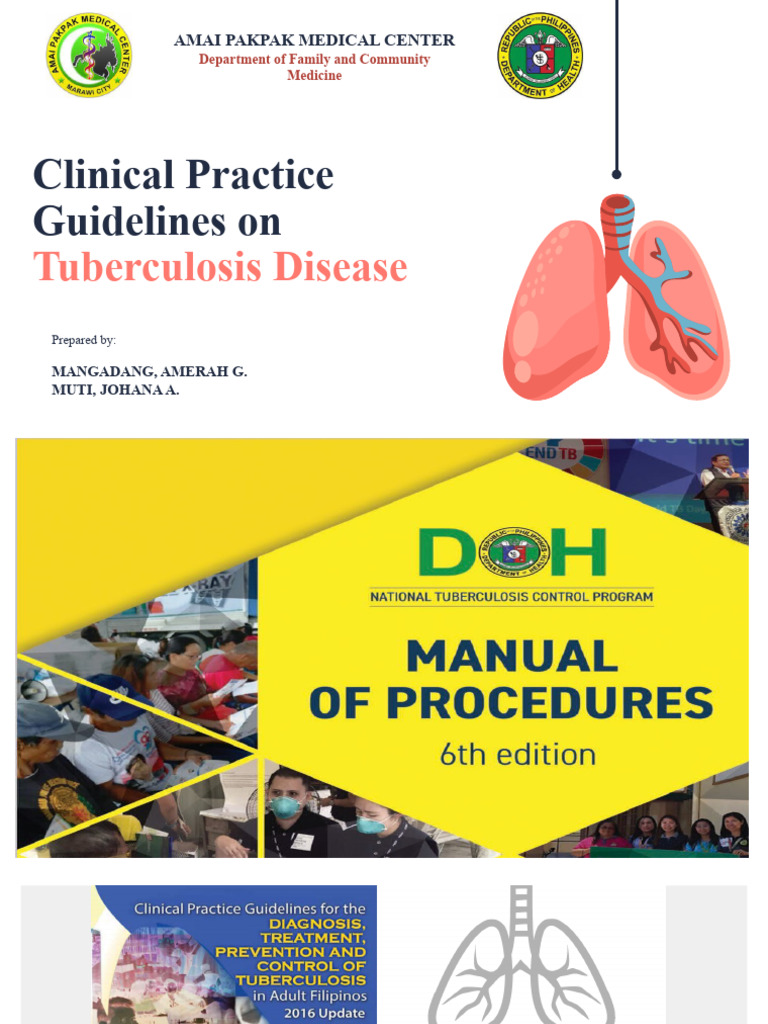 Tuberculosis Clinical Practice Guidelines | PDF | Tuberculosis | Health ...