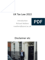 Uk Tax Law 1 2022