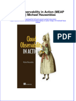 Full Ebook of Cloud Observability in Action Meap V10 Michael Hausenblas Online PDF All Chapter