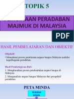 Topik 5 Pembinaan Peradaban Majmuk Di Malaysia