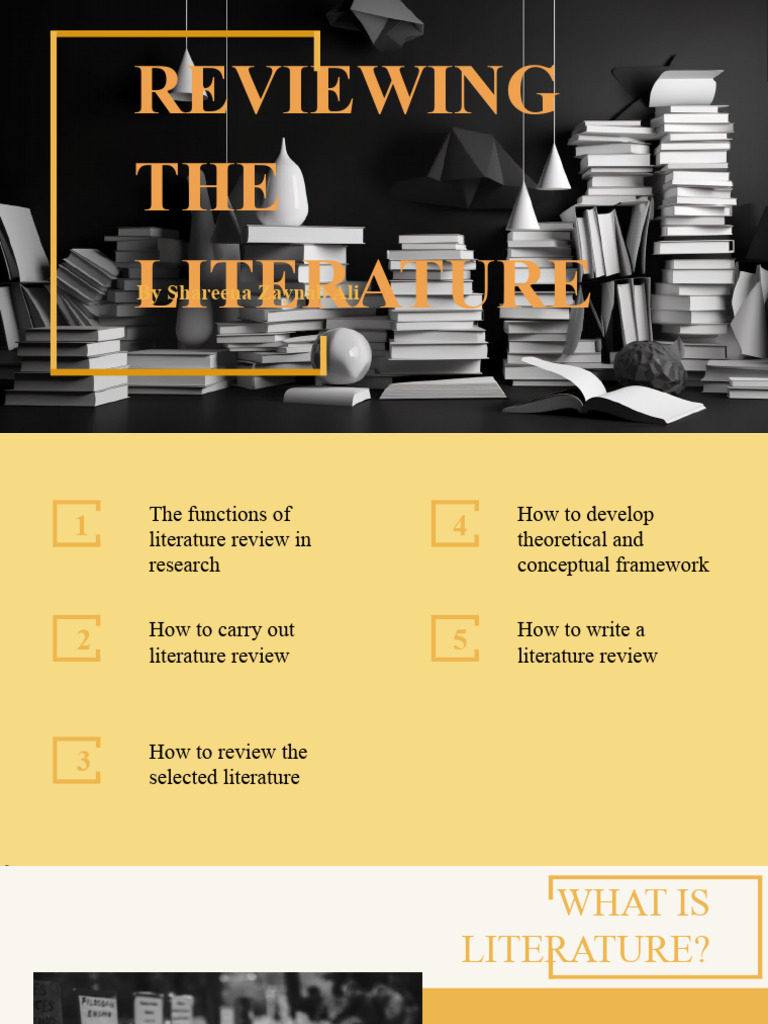 Literature Review Guide for Researchers | PDF | Theory | Methodology