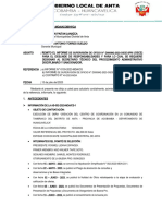 Informe #3225-2023 - Solicito Aprobación Del Plan de Trabajo Ceremonia Protocolar
