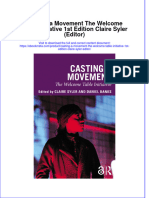 Full Ebook of Casting A Movement The Welcome Table Initiative 1St Edition Claire Syler Editor Online PDF All Chapter
