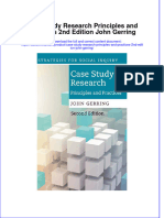 Full Ebook of Case Study Research Principles and Practices 2Nd Edition John Gerring Online PDF All Chapter