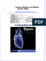 Full Ebook of Cardiopulmonary Bypass 3Rd Edition Florian Falter Online PDF All Chapter