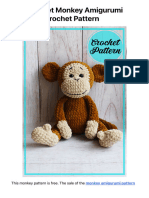 Plush Velvet Monkey Amigurumi PDF Free Crochet Pattern - Amigurumiday