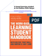 The Work Based Learning Student Handbook 3Rd Edition Ruth Helyer Online Ebook Texxtbook Full Chapter PDF