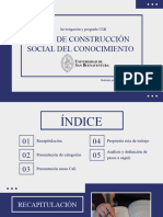 Mesa de Construcción Social Del Conocimiento